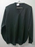Blusa Masculina Decote em V Chumbo